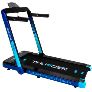 Banda de alergare electrica THUNDER RACE-BLUE