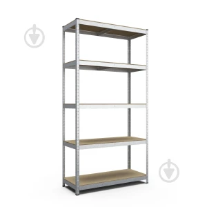 Raft metalic de depozitare Nex Standard 1800x900x500mm, 5 rafturi, MDF, galvanizat