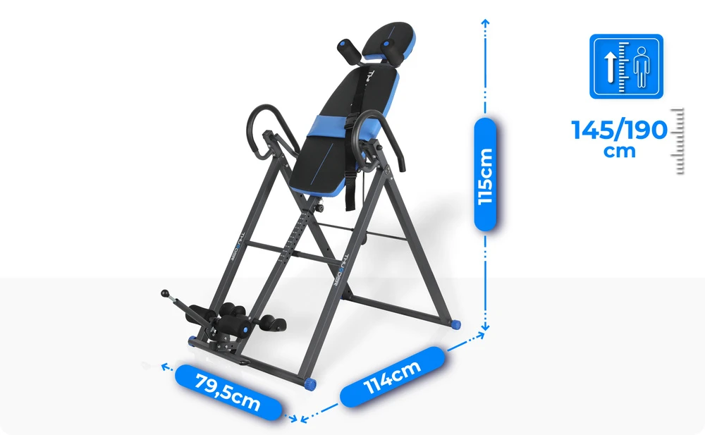 Banca pentru antrenament gravitationala thunder baggy, maxima suportata 150 kg 3