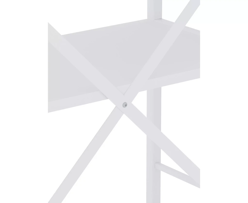 Металлическая полка nex loft 900x800x400 мм, 3 полки, дсп, белая/белая 7