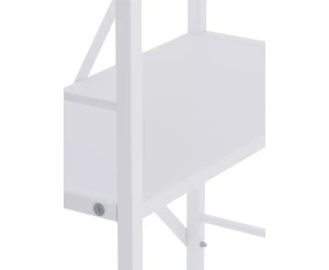 Металлическая полка nex loft 900x800x400 мм, 3 полки, дсп, белая/белая Thumbnail 5
