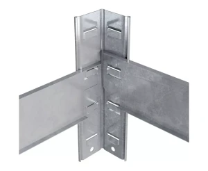 Raft metalic de depozitare nex budget 1600x800x300 mm, 4 rafturi metal, galvanizat Thumbnail 9