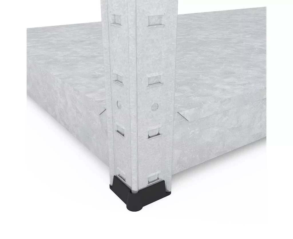 Raft metalic de depozitare nex standard 1800x900x400mm, 5 rafturi, metal, galvanizat 5