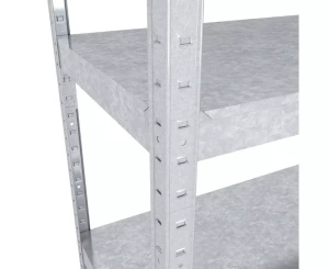 Raft metalic de depozitare nex standard 1800x900x400mm, 5 rafturi, metal, galvanizat Thumbnail 6