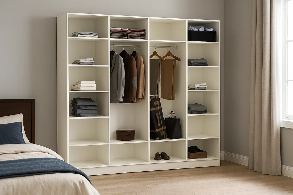 Шкаф с распашными дверями nex home urban 240x52x220 см, белый 2