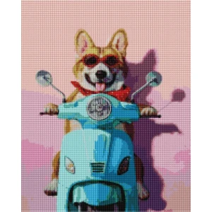 Алмазная мозаика 40*50 см (без упаковки) - римские каникулы, lucia heffernan Thumbnail 3