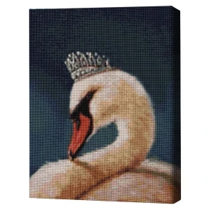 Mozaic cu diamante 40*50 сm (fără cutie) – prințesa lebădă, lucia heffernan