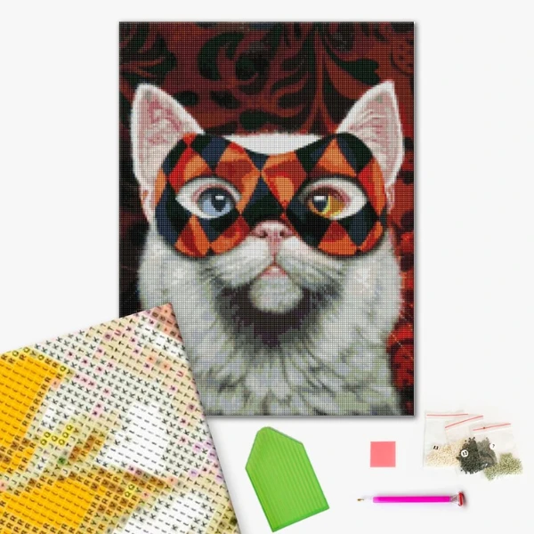 Mozaic cu diamante 40*50 сm (fără cutie) – enigmă, lucia heffernan 2