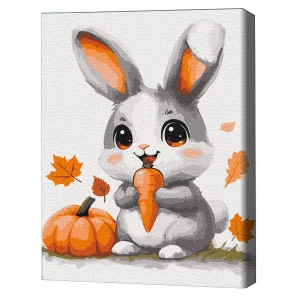 Pictură pe numere 30*40 сm (fără cutie) – iepuraș