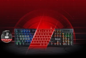 Клавиатура bloody b500n, проводное, чёрный Thumbnail 3