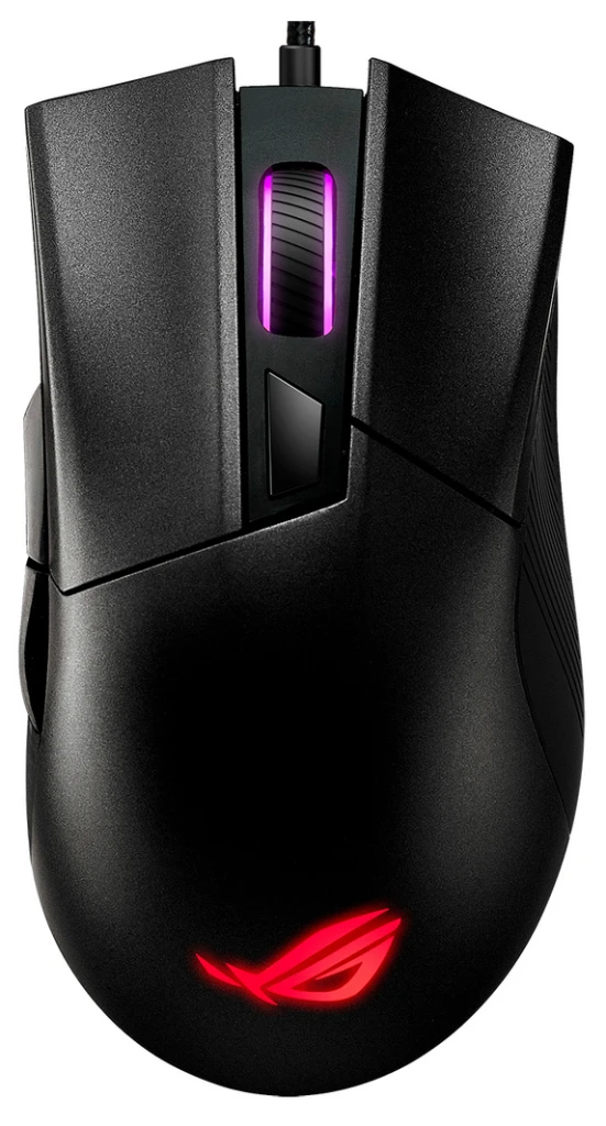 Gaming mouse asus rog gladius ii core, negru 10