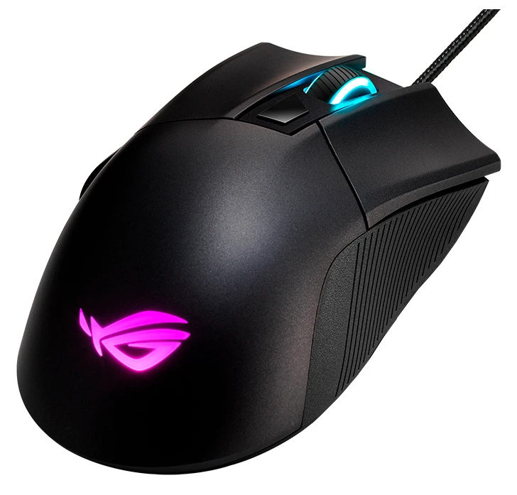 Gaming mouse asus rog gladius ii core, negru 2
