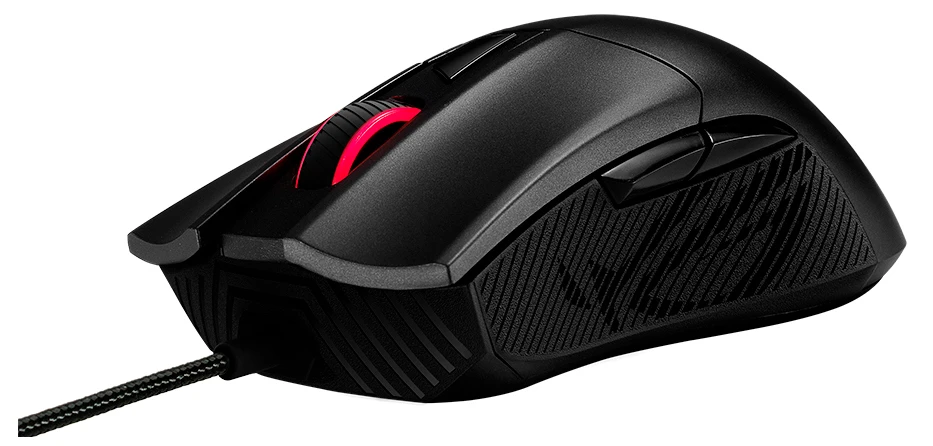 Gaming mouse asus rog gladius ii core, negru 8