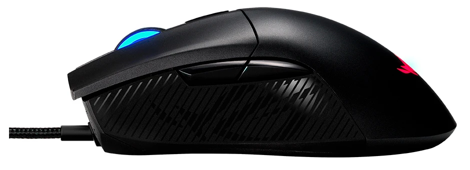 Gaming mouse asus rog gladius ii core, negru 11