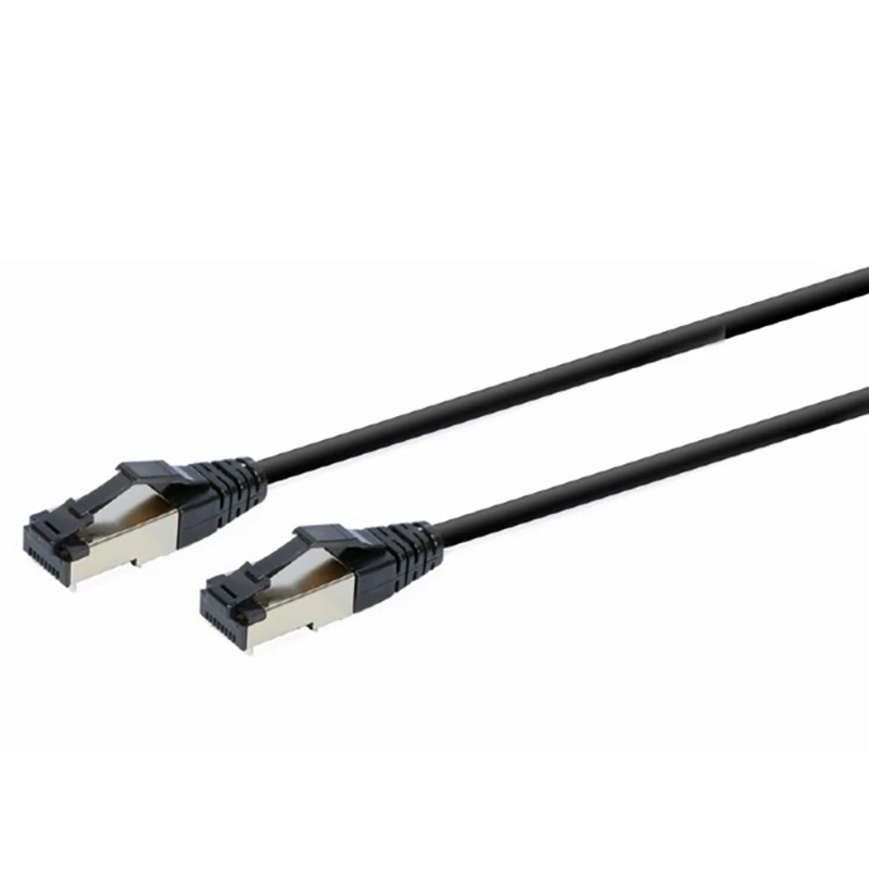 Патч-корд cablexpert pp8-lszhcu-bk-10m, cat8 s/ftp, 10м, чёрный 5