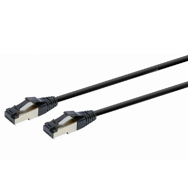 Patch cord cablexpert pp8-lszhcu-bk-15m, cat8 s/ftp, 15m, negru 6