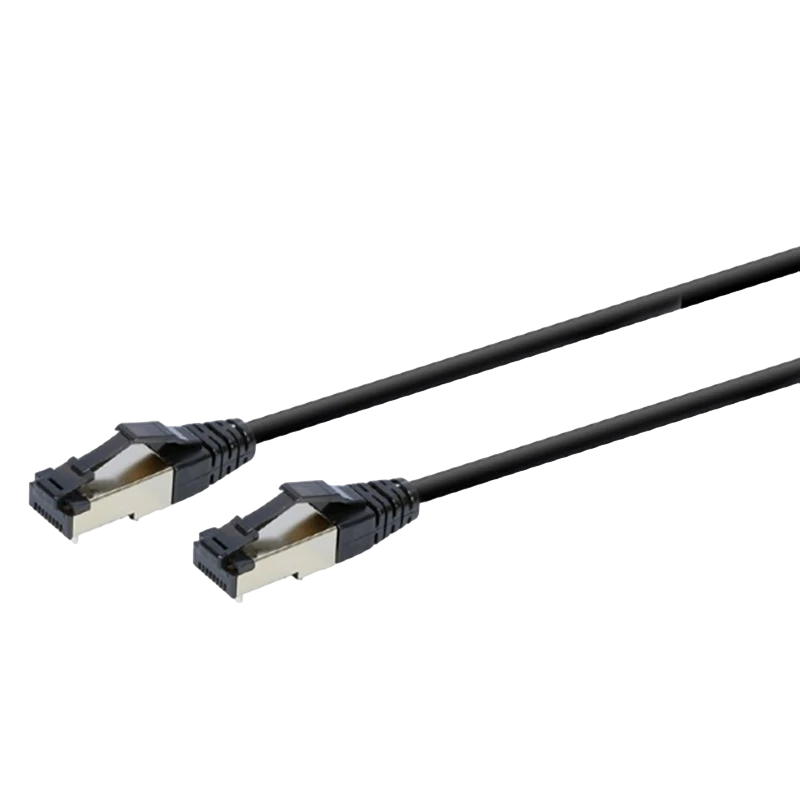 Patch cord cablexpert pp8-lszhcu-bk-15m, cat8 s/ftp, 15m, negru 5