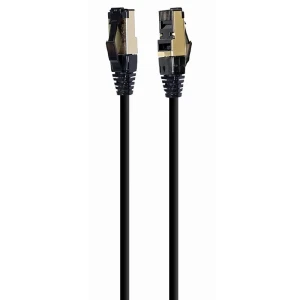 Patch cord cablexpert pp8-lszhcu-bk-15m, cat8 s/ftp, 15m, negru Thumbnail 2
