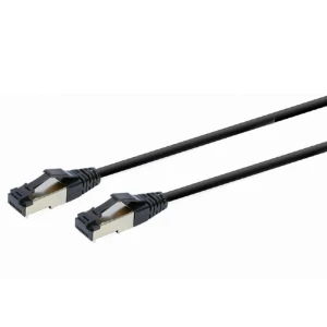 Patch cord cablexpert pp8-lszhcu-bk-15m, cat8 s/ftp, 15m, negru Thumbnail 6