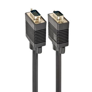 Видео кабель Cablexpert CC-PPVGA-20M-B, VGA D-Sub (M) - VGA D-Sub (M), 20м, Чёрный