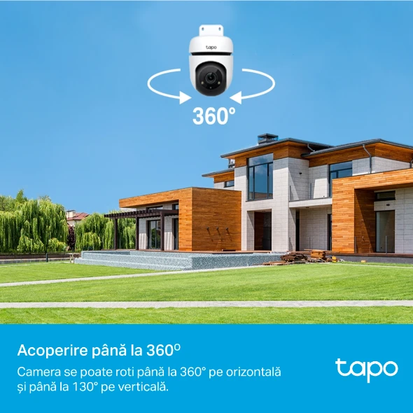 Tp-link tapo c500, outdoor pan/tilt security wi-fi camera 4