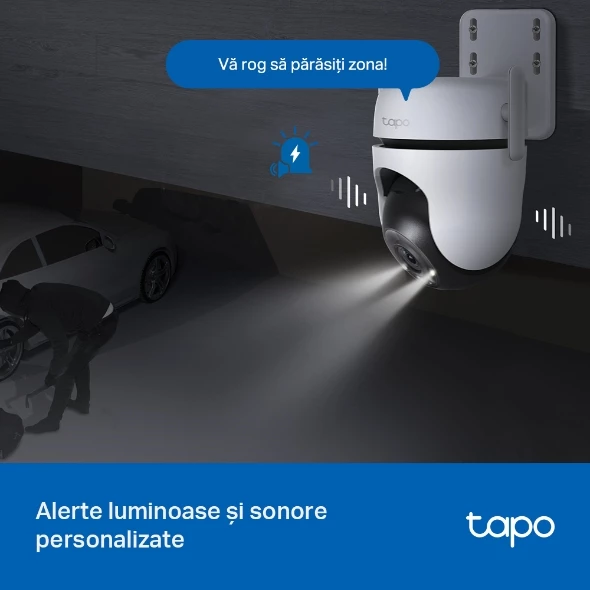 Tp-link tapo c520ws, 4mpix, outdoor pan/tilt security wi-fi/lan camera 6