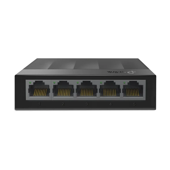 Tp-link ls1005g 5-port gigabit switch, 5 10/100/1000m rj45 ports, plastic case 5