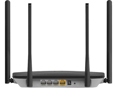 Mercusys ac12g  ac1200 dual band wireless router,  867mbps at 5ghz + 300mbps at 2.4ghz, 1 10/100/1000m wan + 3 10/100/1000m lan, 4 fixed antennas 2