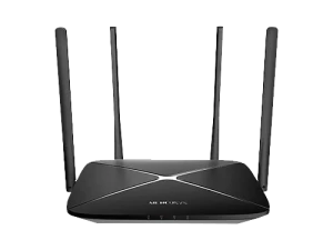 Mercusys ac12g  ac1200 dual band wireless router,  867mbps at 5ghz + 300mbps at 2.4ghz, 1 10/100/1000m wan + 3 10/100/1000m lan, 4 fixed antennas Thumbnail 3
