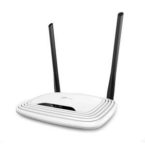 Tp-link tl-wr841n 300mbps wireless n router, qualcomm, 2t2r, 2.4ghz, 802.11b/g/n,1 10/100m wan + 4 10/100m lan, 2 fixed antennas Thumbnail 2