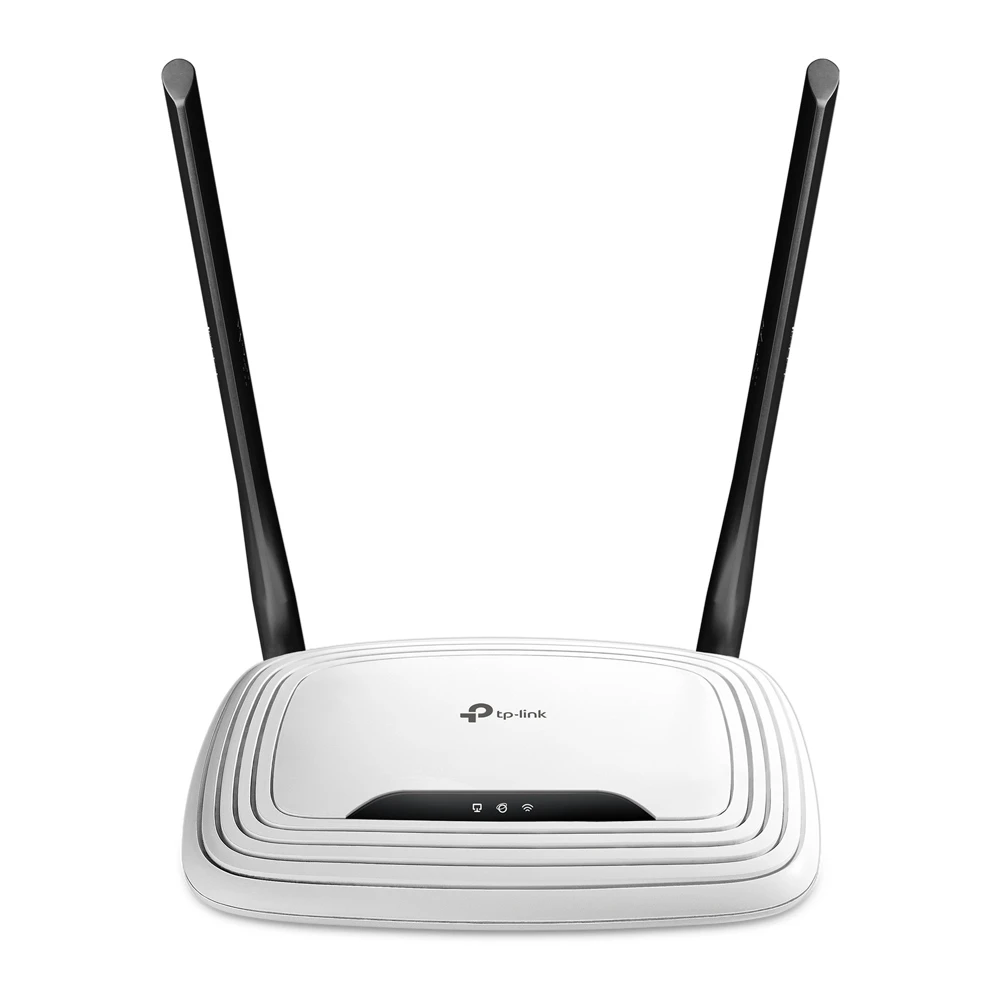 Tp-link tl-wr841n 300mbps wireless n router, qualcomm, 2t2r, 2.4ghz, 802.11b/g/n,1 10/100m wan + 4 10/100m lan, 2 fixed antennas 6