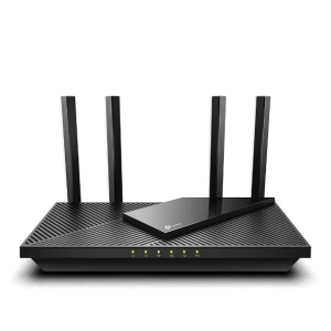 Tp-link archer ax55, ax3000 dual-band wi-fi 6 router, speed: 574 mbps at 2.4 ghz + 2402 mbps at 5 ghz, spec: 4× antennas, 1× gigabit wan port + 4× gig