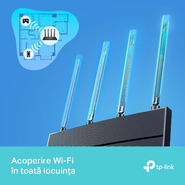 Tp-link archer ax17 ax1500 gigabit wi-fi 6 router 3