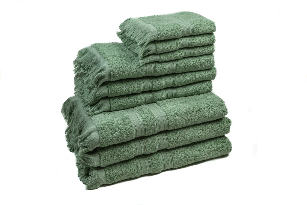 Prosop de maini olive 30x50 cm, 500g/m2, smoke green 5