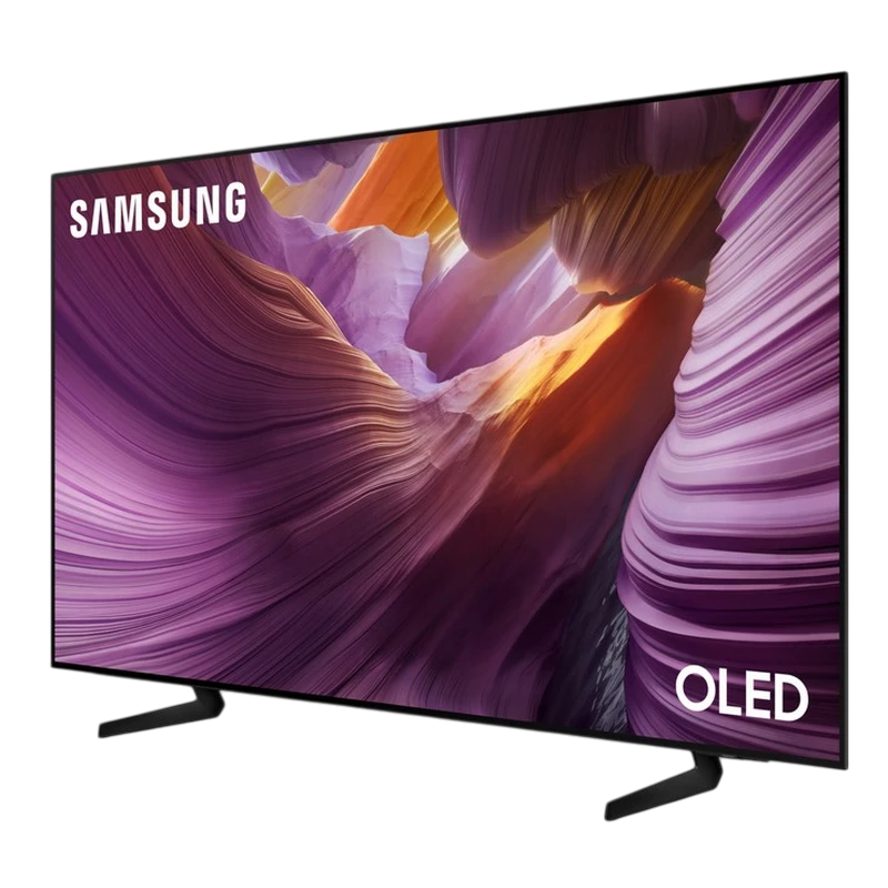 77" oled smart телевизор samsung qe77s85faexua, 3840x2160 4k uhd, tizen, черный 2