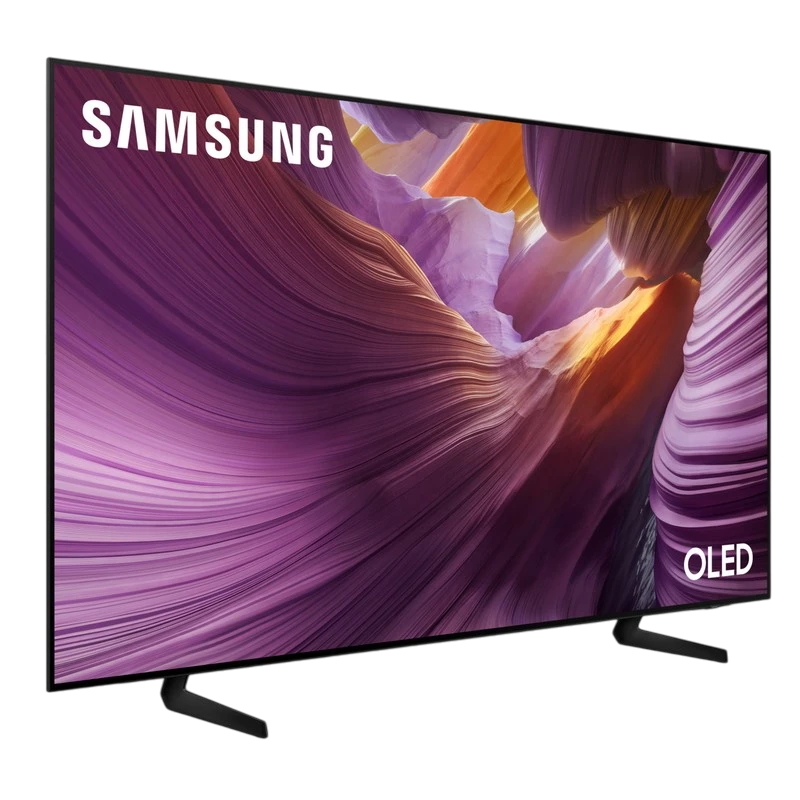 77" oled smart телевизор samsung qe77s85faexua, 3840x2160 4k uhd, tizen, черный 3