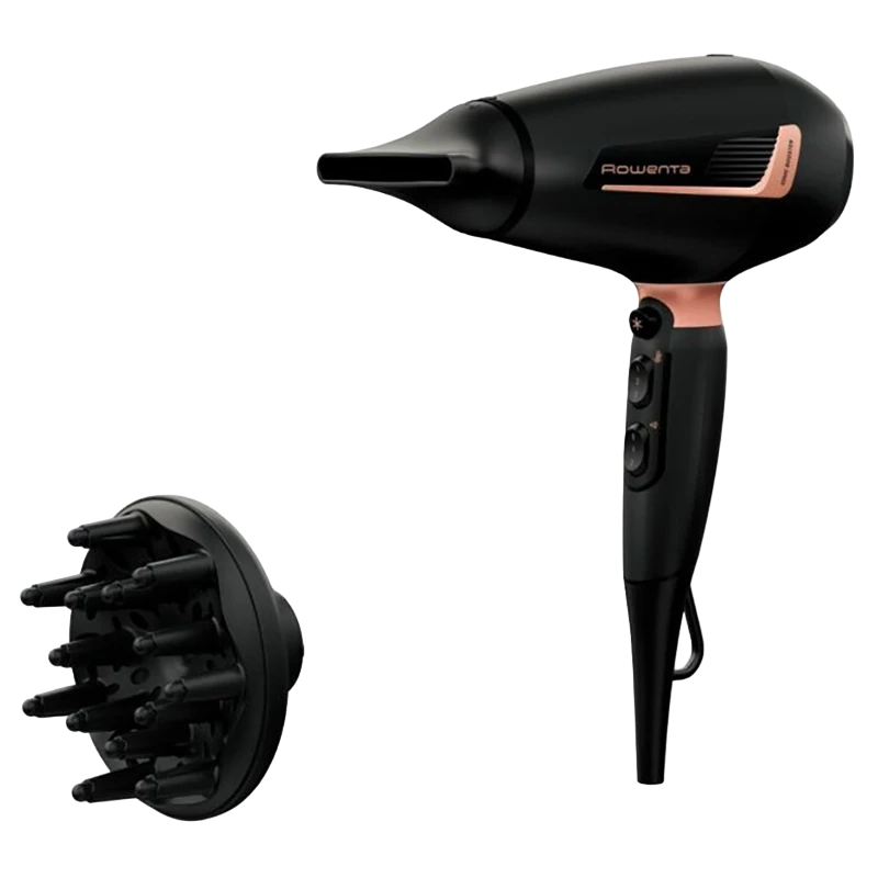 Uscător de păr rowenta pro expert cv8830f0, 2200 w, negru 10