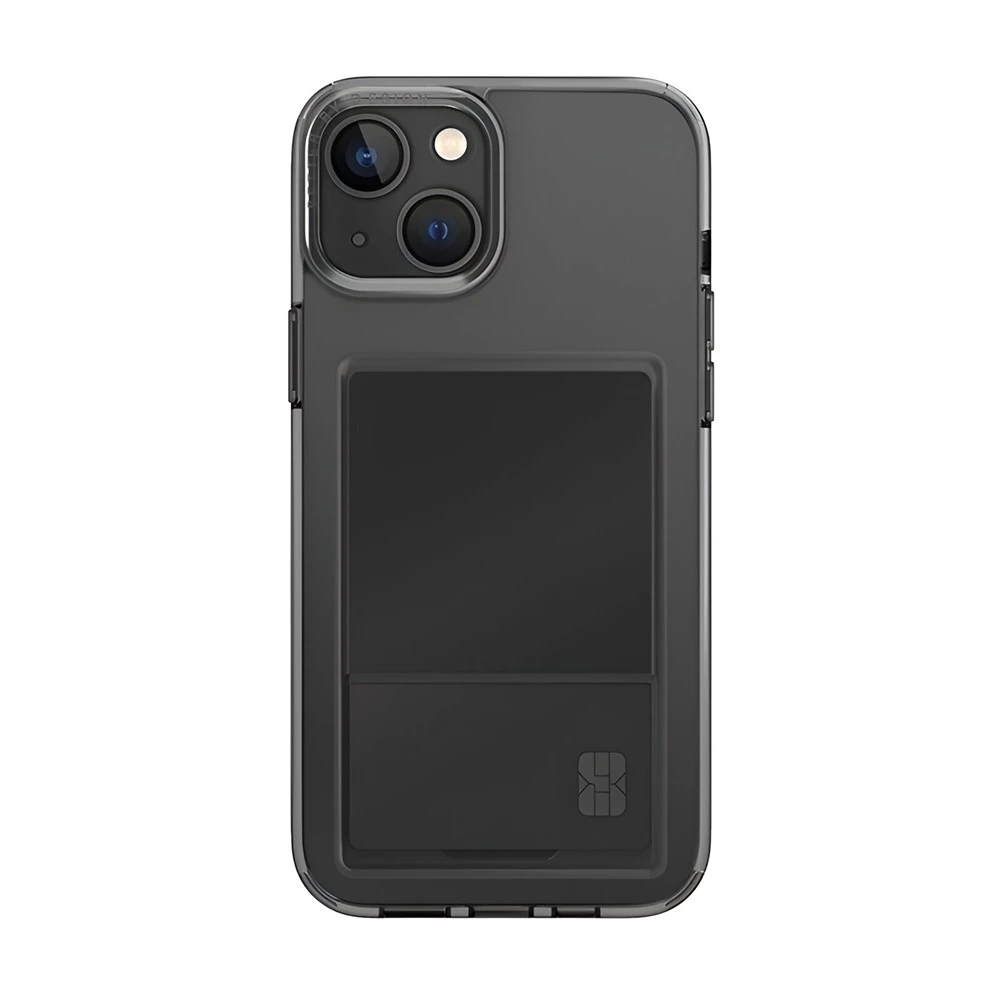 Uniq case hybrid air fender id for iphone 15, grey 2