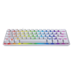 Razer keyboard optical huntsman mini 60% clicky purple switch us layout mercury edition