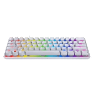 Razer Keyboard Optical Huntsman Mini 60% Clicky Purple Switch US Layout Mercury Edition