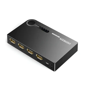 Ugreen hdmi переключатель 3x1 4k@30hz, черный