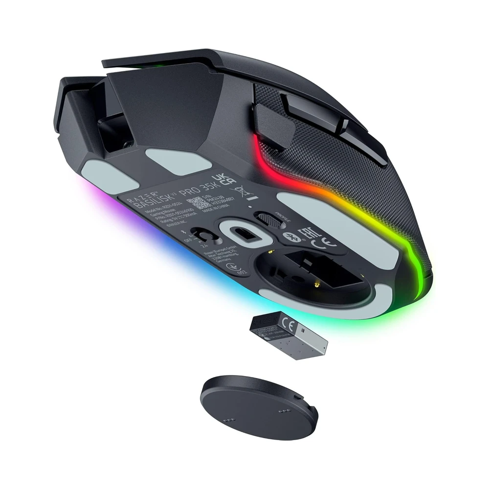 Razer mouse basilisk v3 pro 35k - ergonomic wireless 3