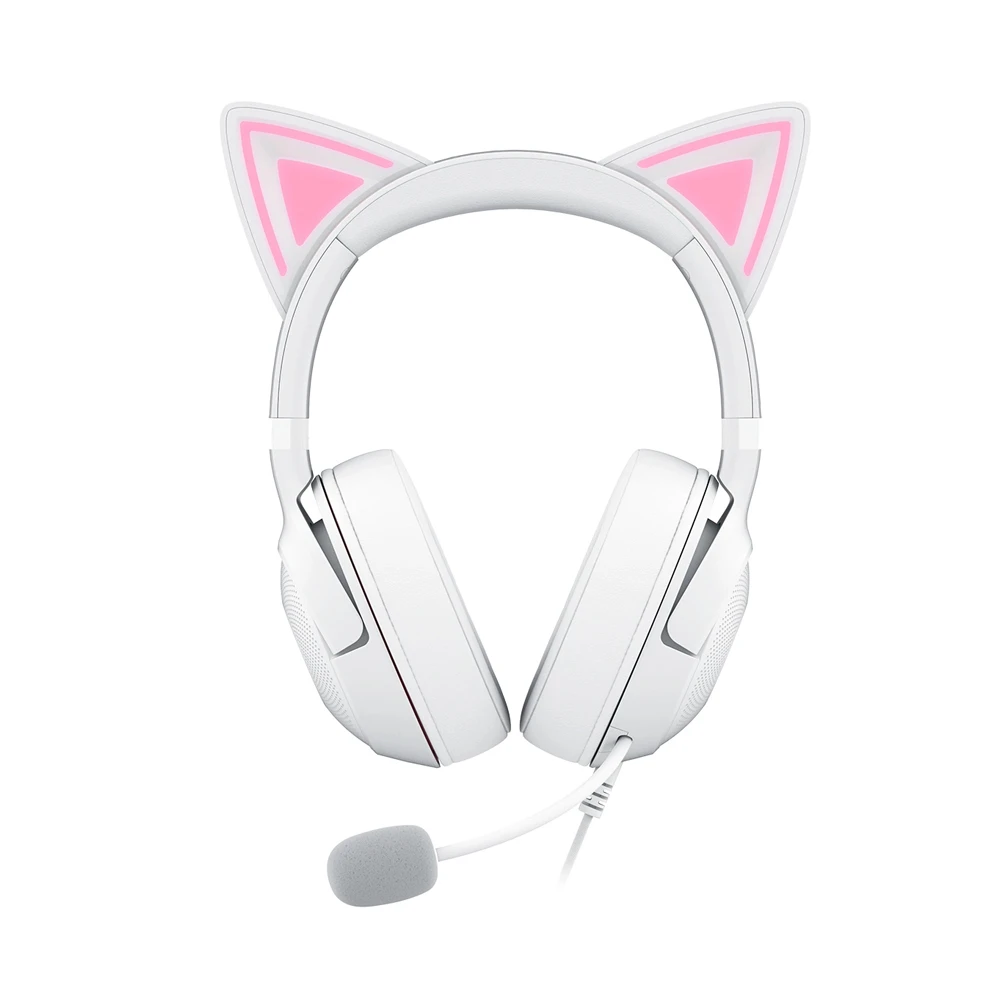 Игровая гарнитура razer kraken kitty v2, white edition 2
