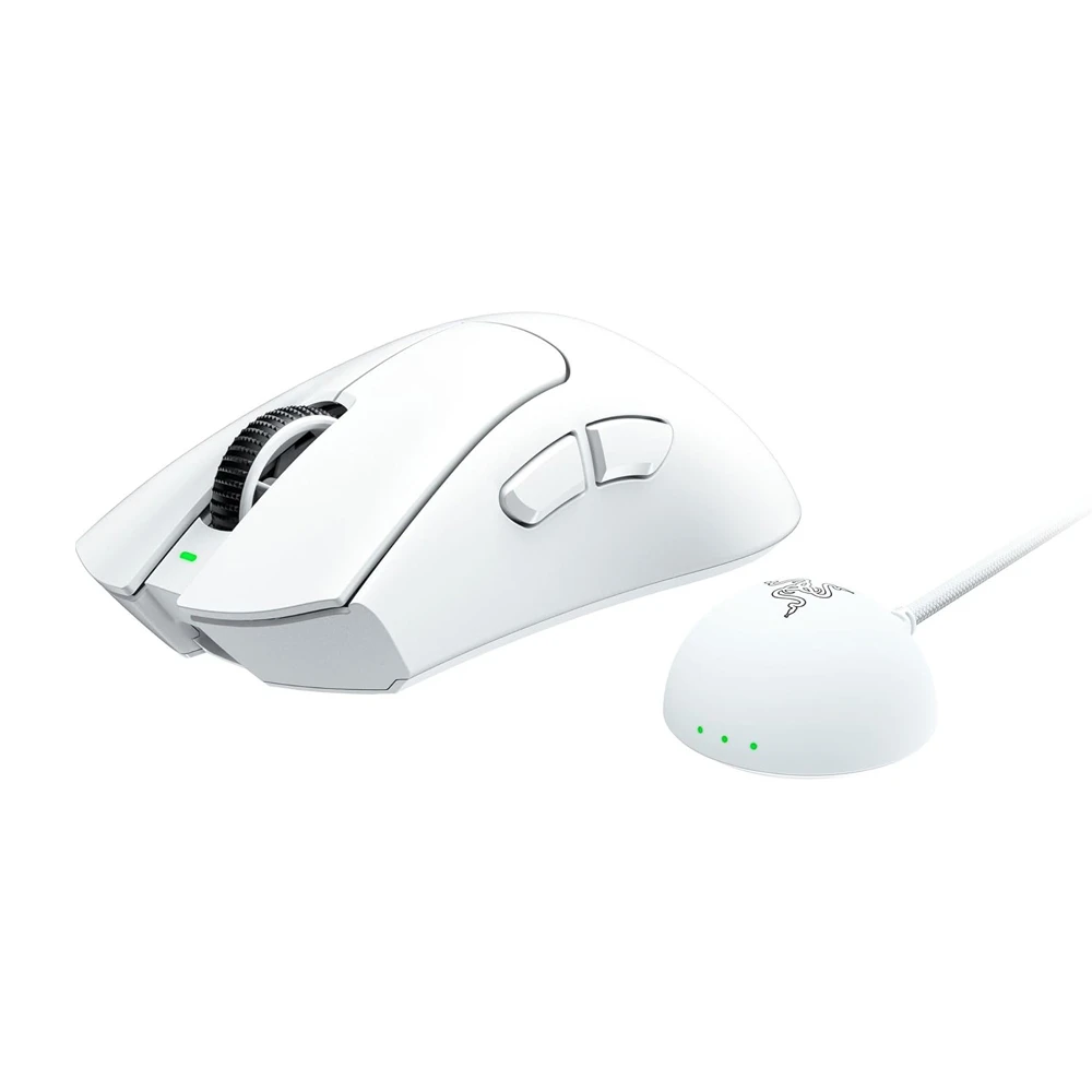 Беспроводная мышь razer basilisk v4 pro, белое издание 3