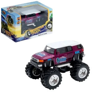 Monster truck metalic 1:34 toyota fj cruiser, big wheel