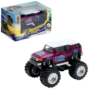 Monster Truck metalic 1:34 Toyota FJ Cruiser, Big Wheel