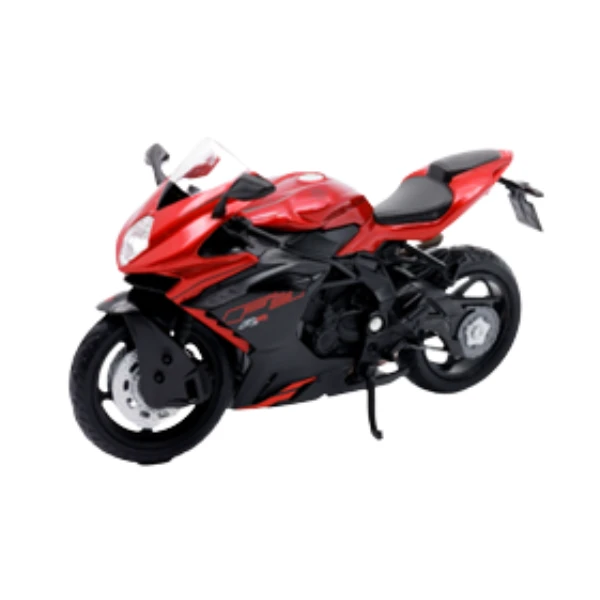 Motociclete metalice de colecție 1:18 welly, 6 modele (24c) 7