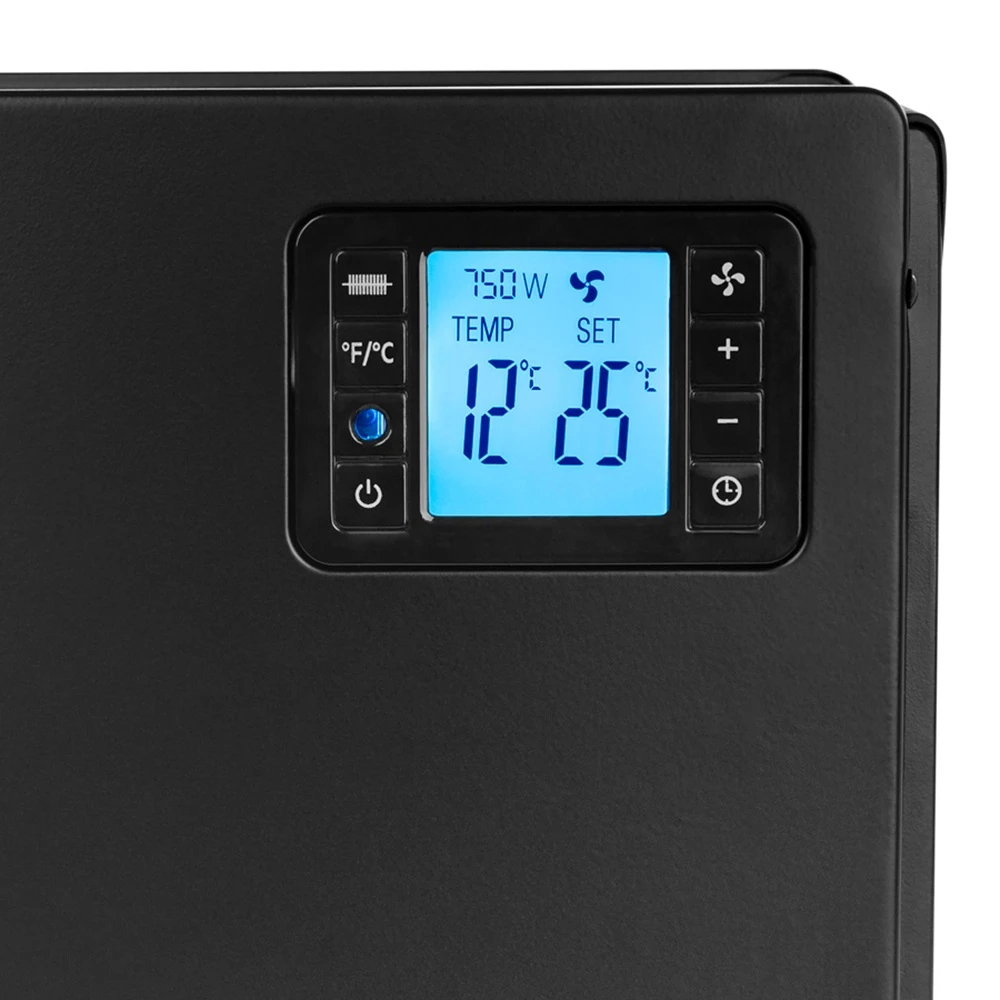 Noveen convector heater ch7100 lcd smart black 3