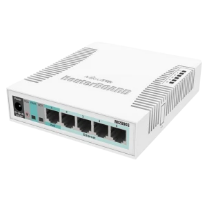 Comutator mikrotik rb260gs, alb