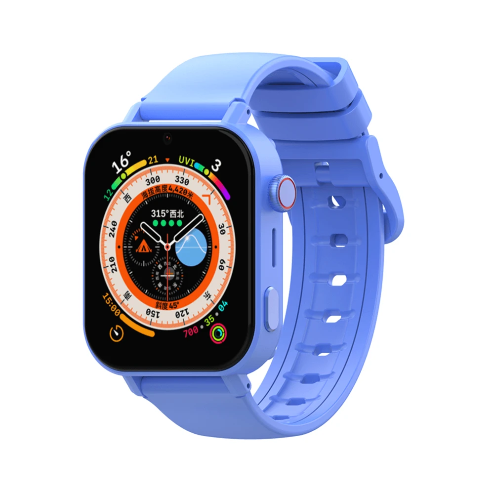 Детские часы wonlex kids watch 4g, ct20 mini, синие 2